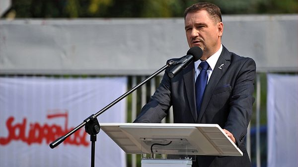 Szef "Solidarności" - Piotr Duda