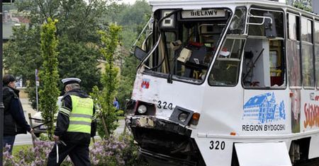 Wypadek tramwajowy