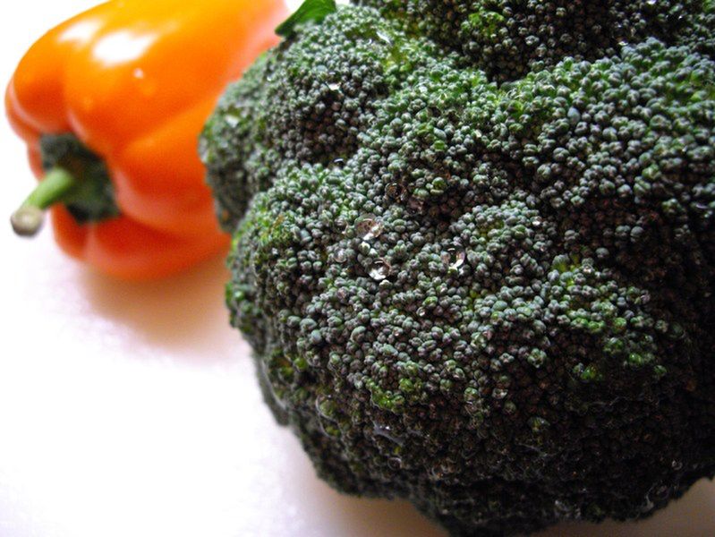 Żywność ekologiczna - brokuł 
