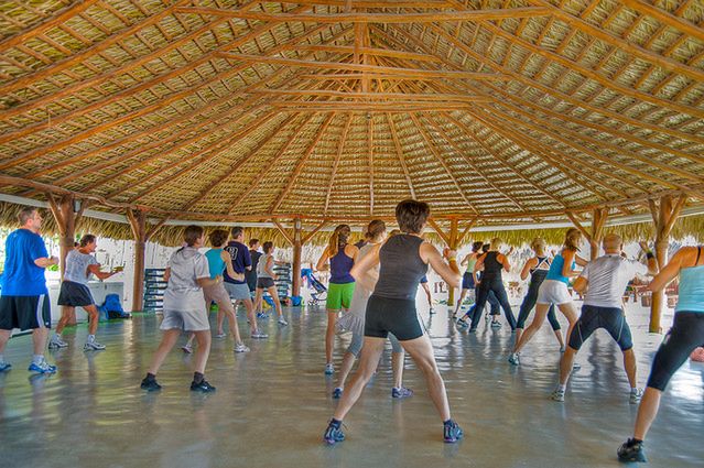 Przyjemne ćwiczenia - trening grupowy