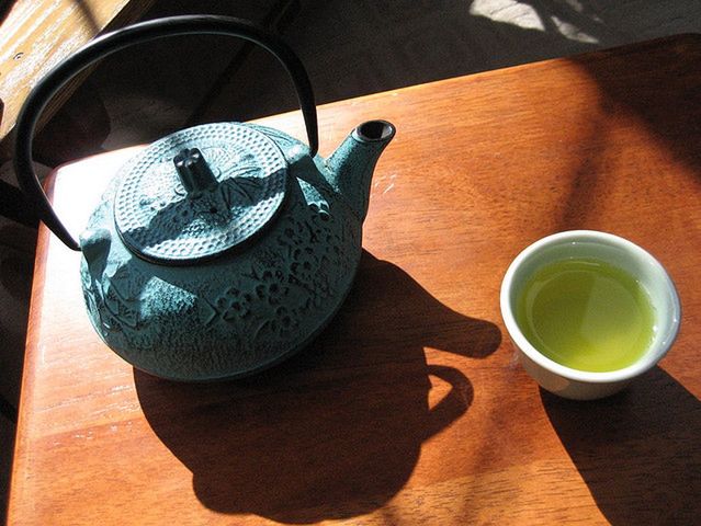 Zdrowe napoje - zielona herbata