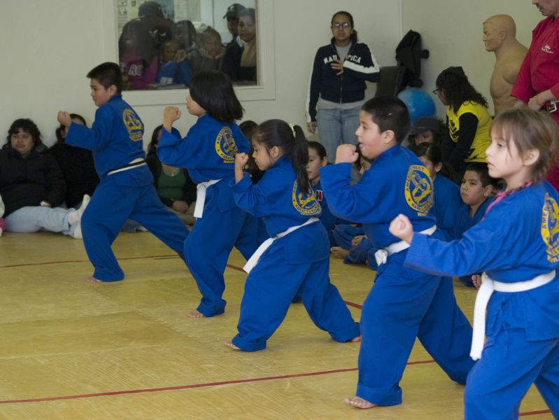 Aktywność fizyczna dzieci - karate 