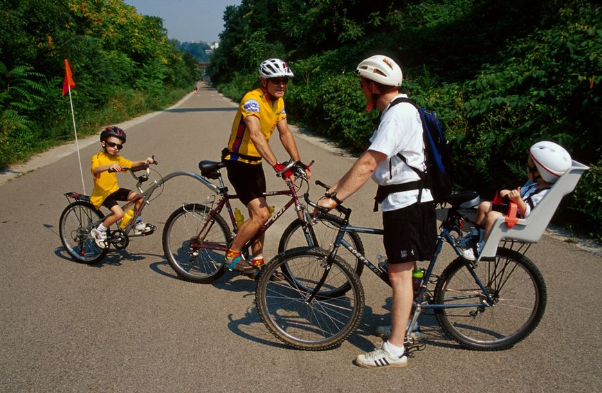 Aktywność fizyczna dzieci - wycieczka rowerowa 