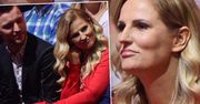 Rozbawiona Dominika Tajner i Wojtek Jeschke gruchają razem jak zakochane gołąbki! To oni brylowali na widowni Tańca z Gwiazdami!