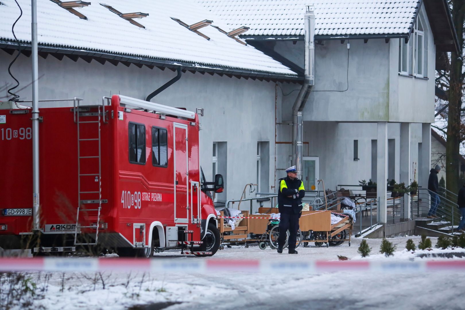 Chojnice: pożar w hospicjum. Relacja ocalałej