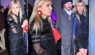 Monika Olejnik w prześwitującej kreacji na imprezie!