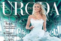 Monika Olejnik w sukni ślubnej na okładce magazynu!