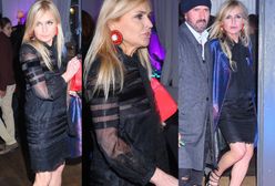 Monika Olejnik w prześwitującej kreacji na imprezie!