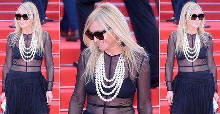 Monika Olejnik w "naked dress" na festiwalu w Cannes
