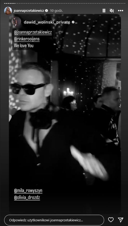 Dawid Woliński - Urodziny Joanny Przetakiewicz