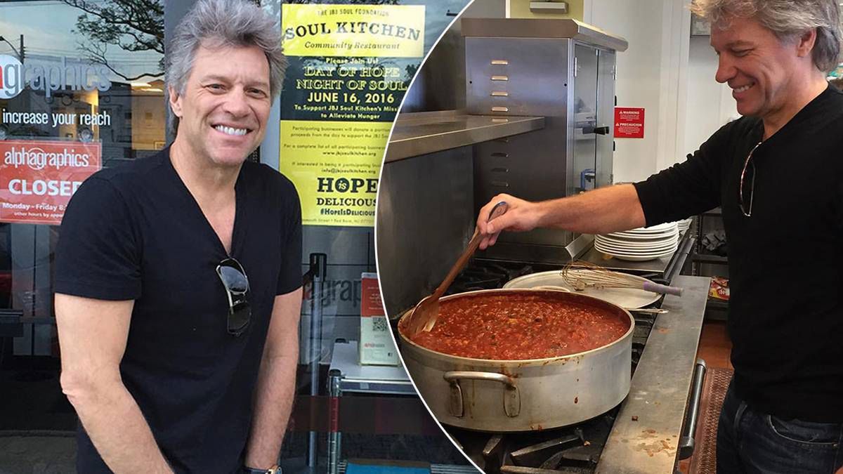 Jon Bon Jovi otworzył restauracje z darmowymi posiłkami