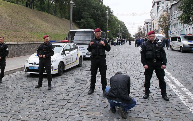 Eksplozja w Kijowie to "próba zabójstwa"?