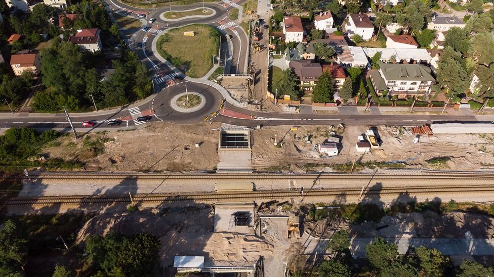 Przebudowa stacji kolejowej w Otwocku na linii Warszawa-Lublin