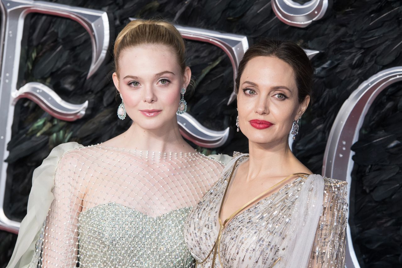 Angelina Jolie i Elle Fanning. Porównała ją do mamy