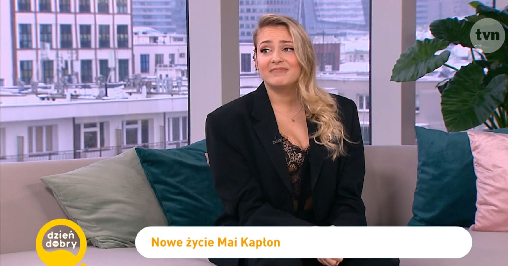 Maja Kapłon w Dzień Dobry TVN