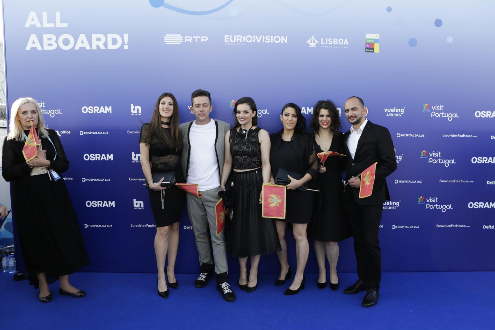 Eurowizja 2018: Vanja Radovanović z Czarnogóry na ceremonii otwarcia