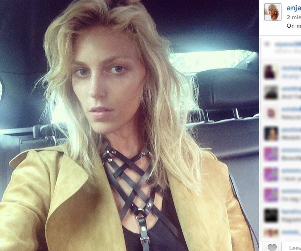 Anja Rubik
Fotografia: screen z Instagram.com