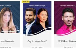 Jesienna ramówka Wirtualnej Polski. Kulisy polskiej polityki, technologia, show-biznes i gotowanie