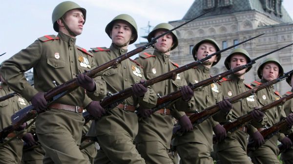 Defilada na Placu Czerwonym w Moskwie (fot. arch.)