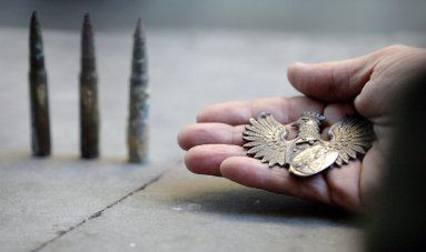 Znaleziono skrzynki z amunicją z czasów Powstania