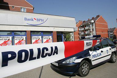 Napady na banki w Warszawie i Krakowie - czarna seria?