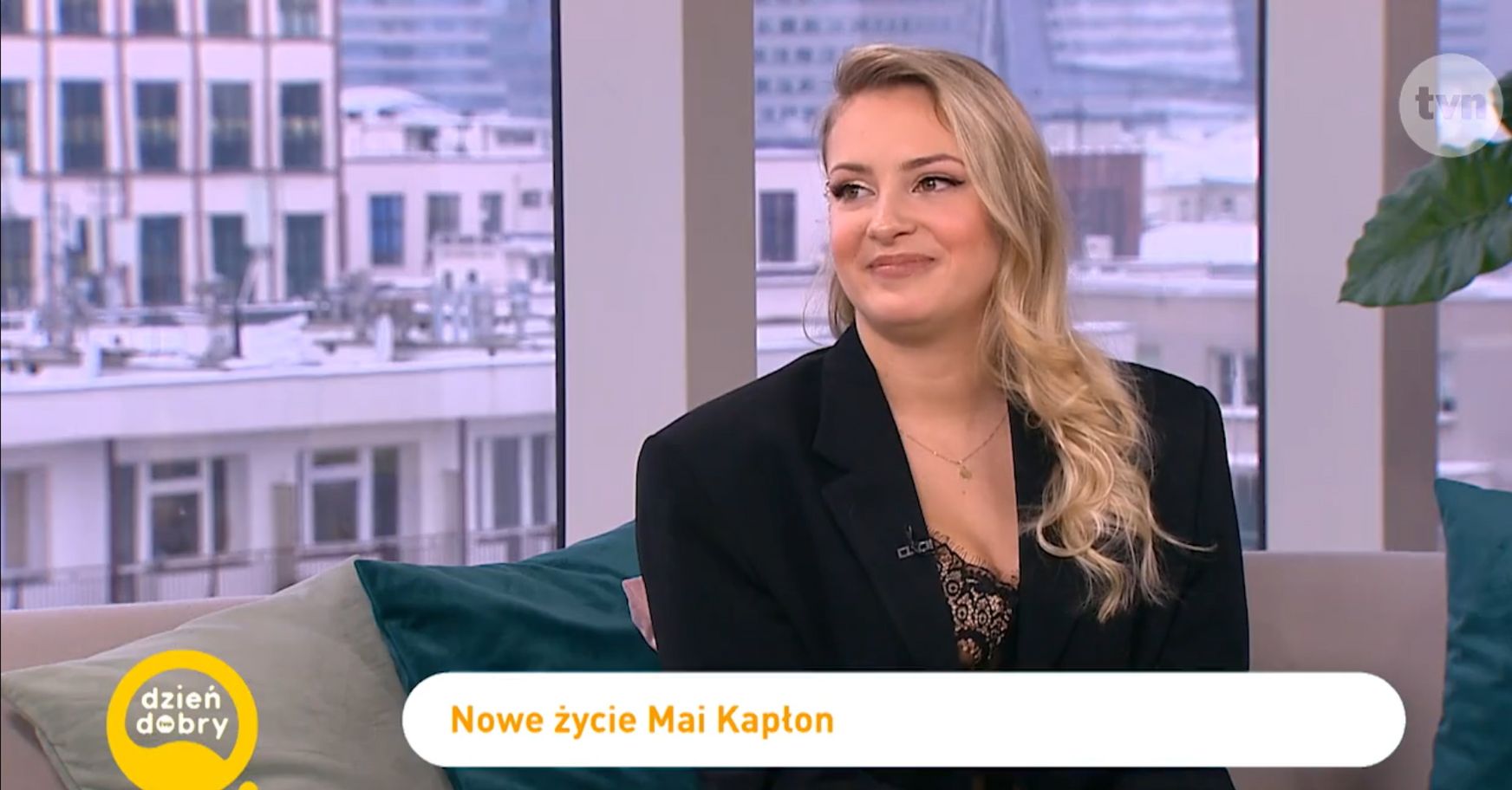 Maja Kapłon w Dzień Dobry TVN