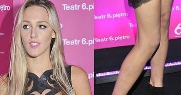 Żona Michała Żebrowskiego znowu pokazuje nogi!