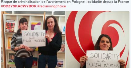 Kobiety na całym świecie solidaryzują się z Polkami
