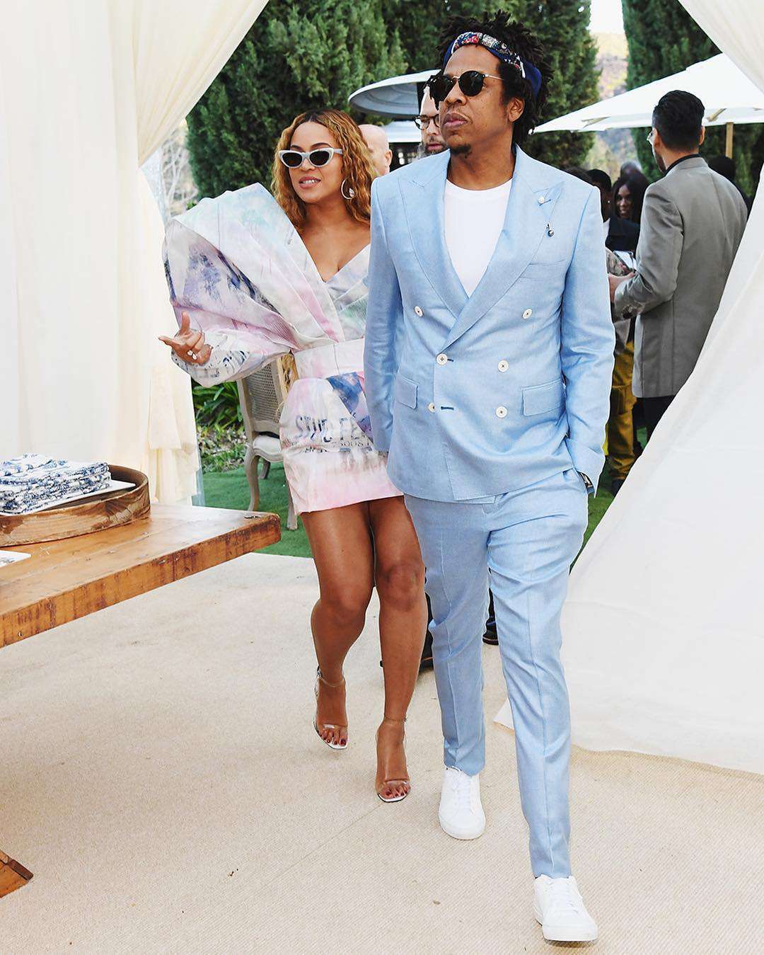 Beyonce i Jay-Z na imprezie