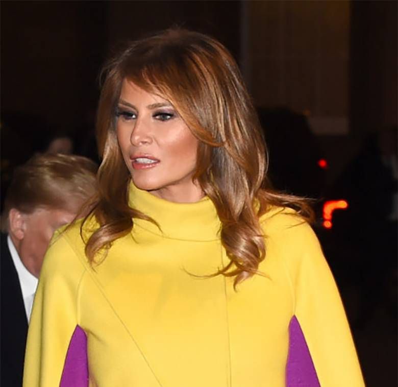 Melania Trump - makijaż, szczyt NATO, Londyn 2019