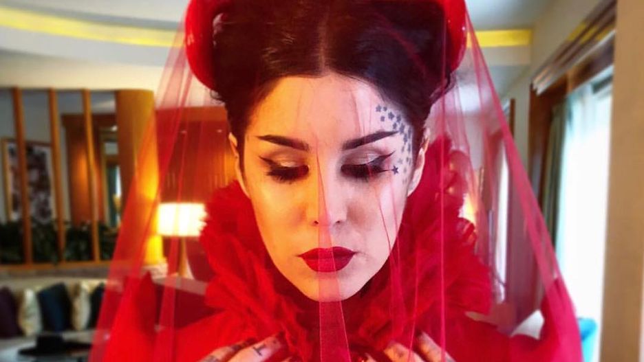 Kat Von D to popularna tatuażystka 