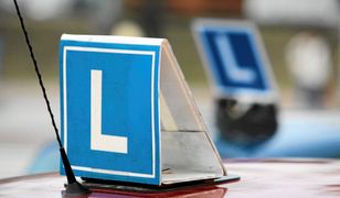 Wpadka na egzaminie. Dziwne zachowanie za kierownicą