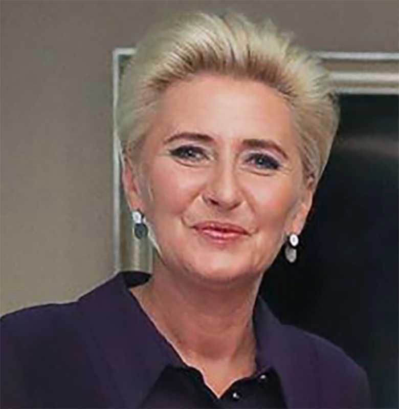 Agata Duda - makijaż, spotkanie w USA