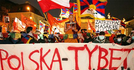 Polacy solidaryzują się z Tybetem