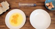 Genialny sposób na oddzielenie żółtka od jajka w 3 sekundy. Będziesz zaskoczony jakie to proste.