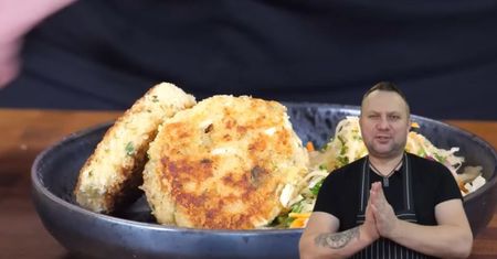 Kotlety z ziemniaków i jajek według Strzelczyka. Są delikatne i smaczne