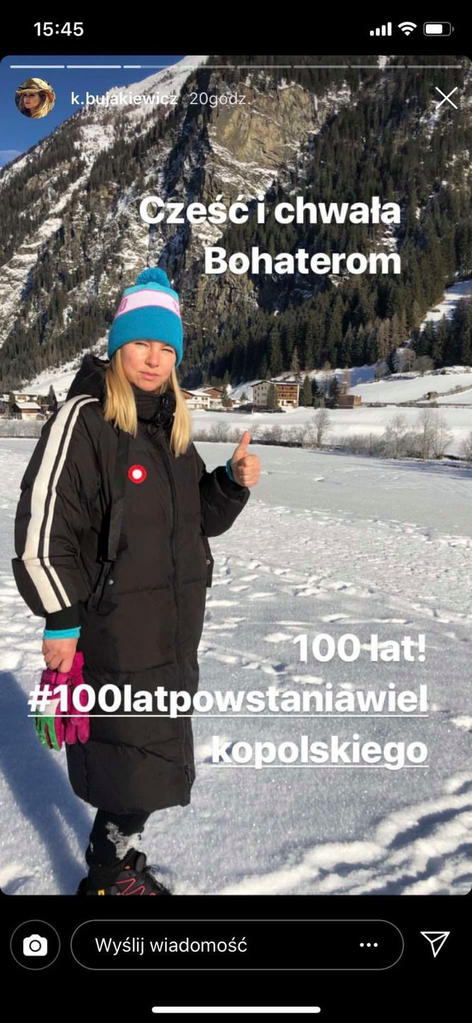 Katarzyna Bujakiewicz pamięta o 100 rocznicy Powstania Wielkopolskiego