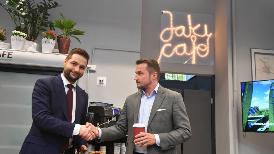 Patryk Jaki i Piotr Guział