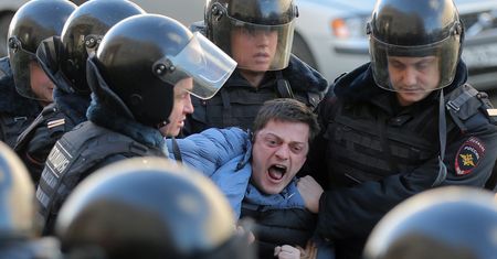 Rosyjski protestujący skazany na 4 lata więzienia za wydarzenia podczas marszu antykorupcyjnego