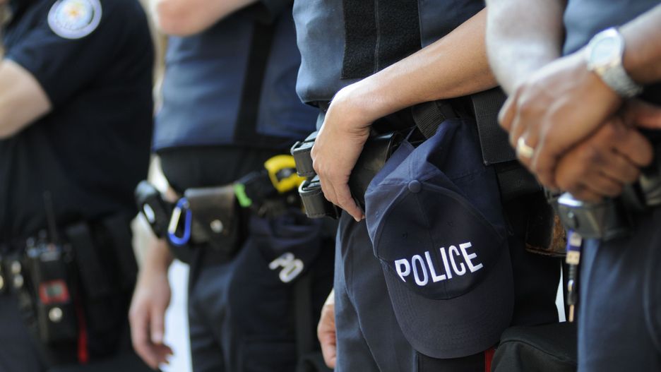 Zdjęcie policjantów zrobiło furorę.