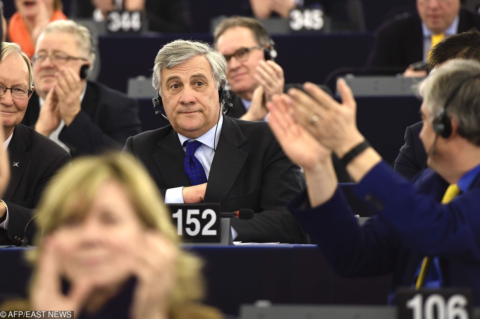 Wyniki wyborów do Parlamentu Europejskiego. Na zdjęciu szef PE A. Tajani.