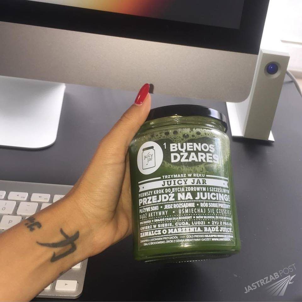 Natalia Siwiec - detox Juicy Jar