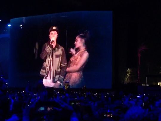 Justin Bieber i Ariana Grande wystąpili na festiwalu Coachella 2019