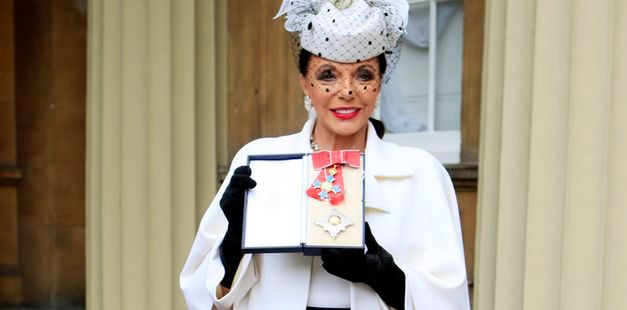 Joan Collins odznaczona Orderem Imperium Brytyjskiego! FOTO