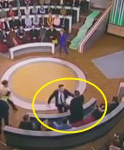 Polak znów pobity w rosyjskiej telewizji. Jednemu z gości nie spodobały się jego słowa