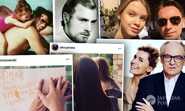 Gwiazdy świętują Dzień Ojca na Instagramie: Małgorzata Kożuchowska, Weronika Rosati, Paulina Krupińska, Filip Chajzer, Lara Gessler