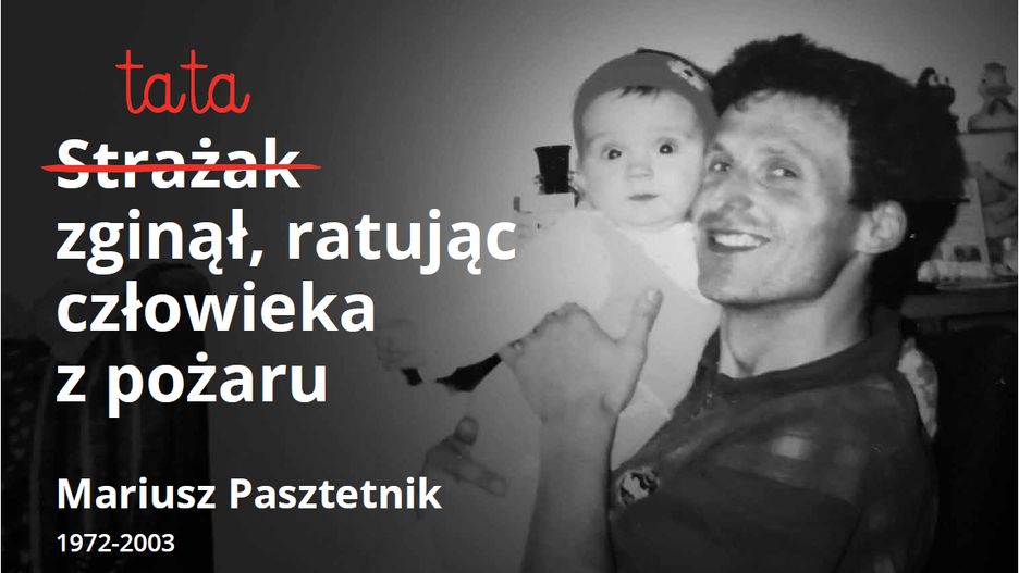 Mariusz Pasztetnik zginął ratując człowieka z pożaru 