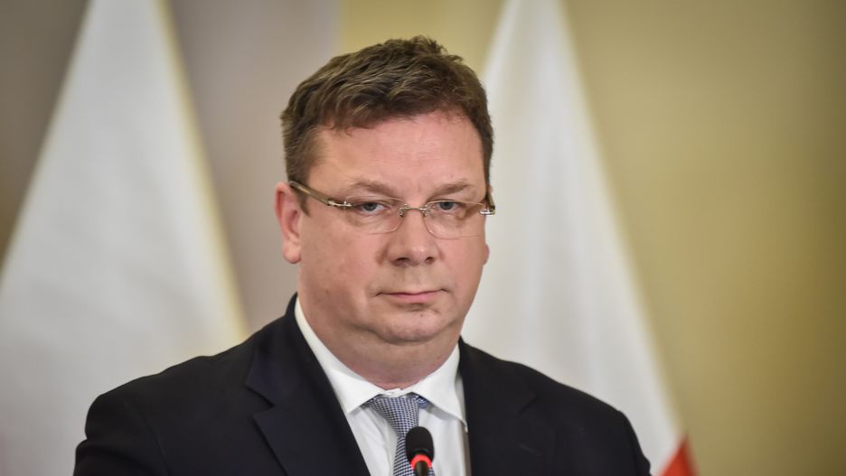 Koronawirus w Polsce. Wiceminister sprawiedliwości Michał Wójcik (zdj. arch.)