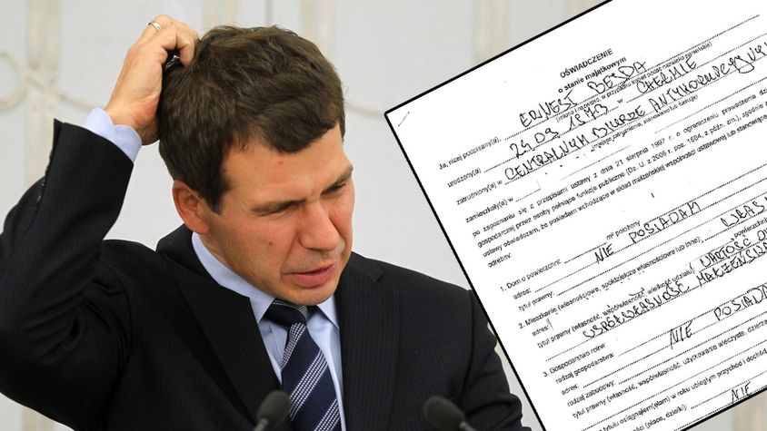 Szef CBA Ernest Bejda