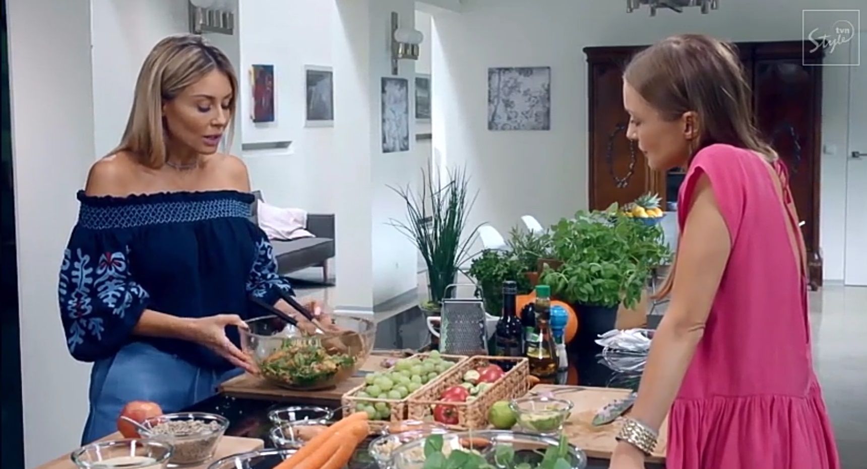 Małgorzata Rozenek-Majdan w programie "W dobrym stylu".